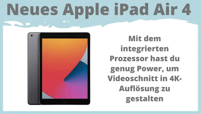 Neues Apple iPad Air 4