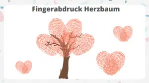Fingerabdruck Herzbaum